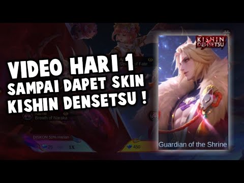 VIDEO HARI 1 SAMPAI DAPET SKIN KISHIN DENSETSU, CARA HEMAT DAPETIN SKIN KISHIN DENSETSU SAMPAI TAMAT