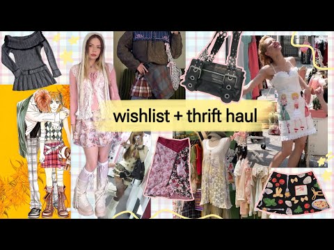 thrifting my wishlist & styling my recent finds ⋆౨ৎ˚⟡˖ ࣪