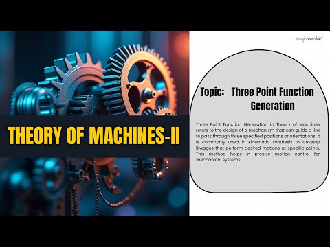 Three Point Function Generation | Theory of Machines