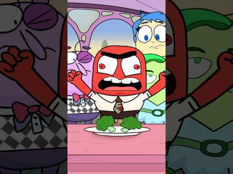 INSIDE OUT FOOD MUKBANG (Inside Out 2 Animation)