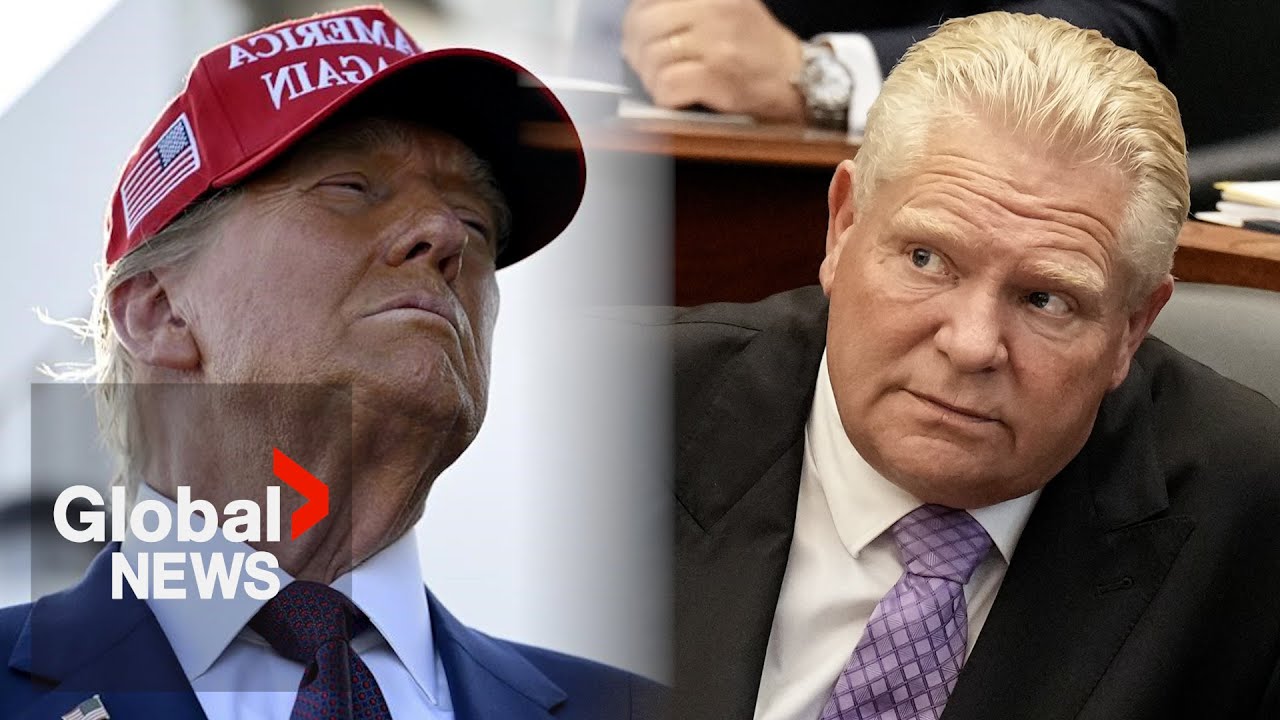 Doug Ford responds to Trump’s “insulting” tariff threat: “Canada is no Mexico”