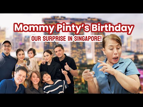 Mommy Pinty's Birthday in SG by Alex Gonzaga