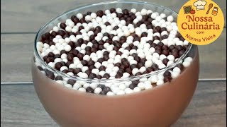 Doce Nuvem de Chocolate