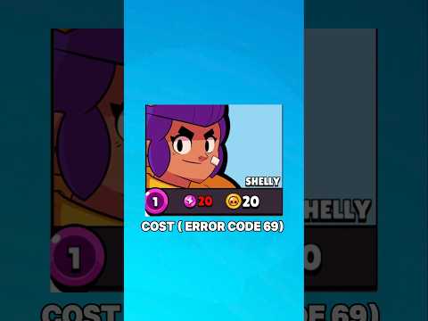 TRUE VALUE OF SHELLY 🙂 #shorts #brawlstars