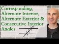 Identifying Angle Relationships in Geometry