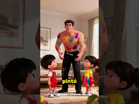 Pintar al papá 😮