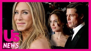 Jennifer Aniston Addresses Brad Pitt and Angelina Jolie ‘Love Triangle’