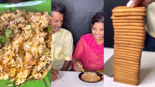 How to make Chicken Briyani and Biscuits halwa Week 1 Recipes | ASMR COOKING |