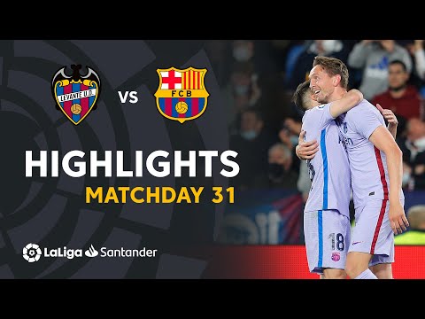 Resumen de Levante UD vs FC Barcelona (2-3)