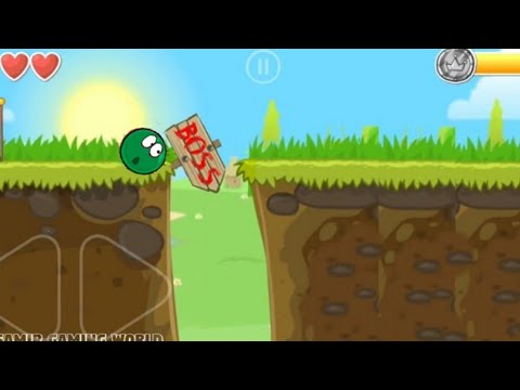 Red Ball 4 Factory Vs Hills with Green Ball and Golden Ball
