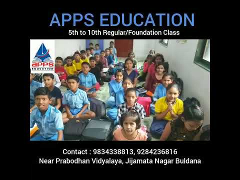 #class5 #appseducation #jijamata #nagar #buldana #class5to10 #regular #foundation #class