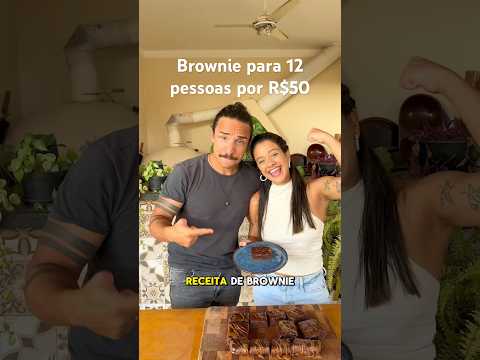 Brownie para 12 pessoas por R$50
