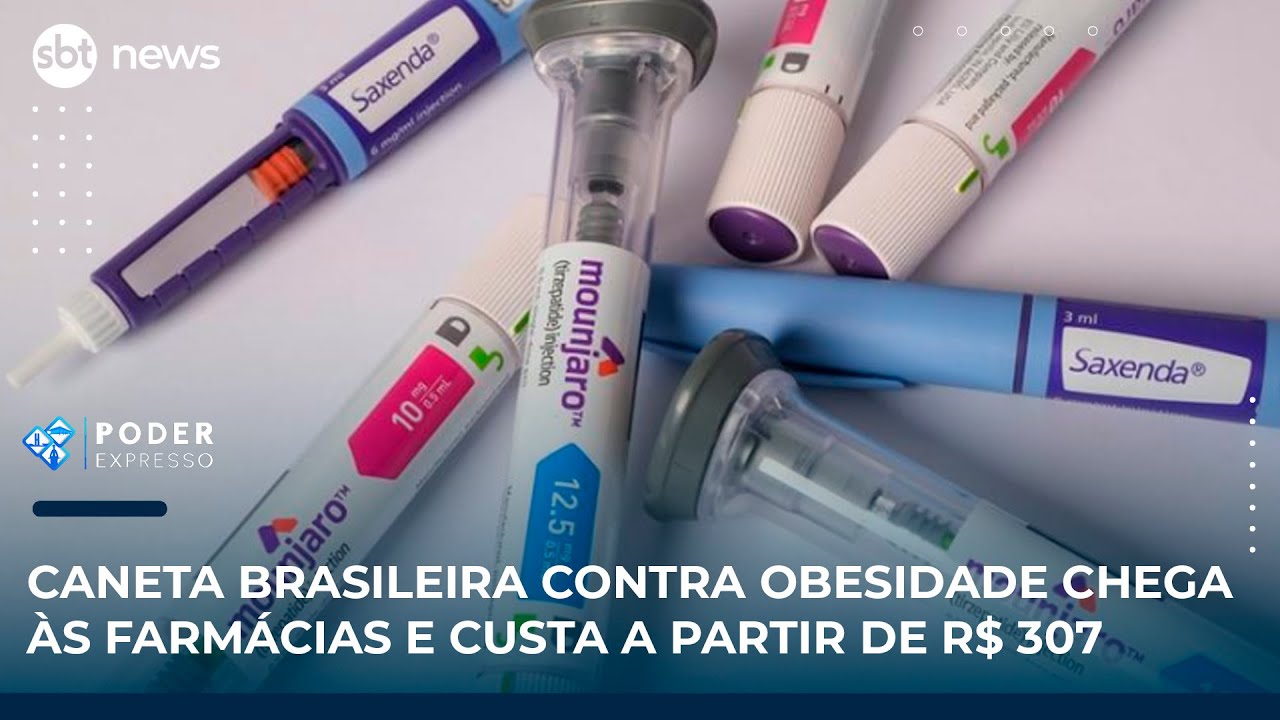 Caneta brasileira contra obesidade chega às farmácias e custa a partir de R$ 307 | SBT News