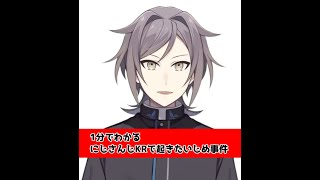 【鳴神裁】1分でわかるにじさんじKRで起きたいじめ事件 #Shorts