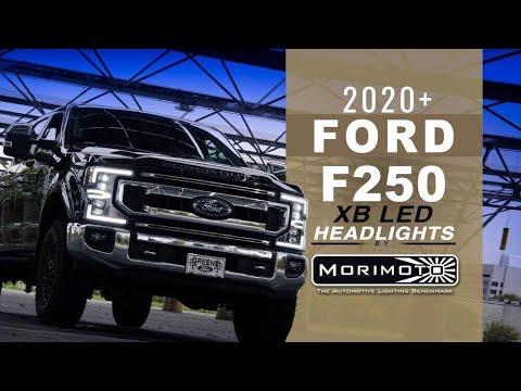 xb led headlights f250