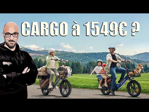 1549€ le vélo cargo électrique ! engwe LE20 meilleur que les concurrents ? #velocargo