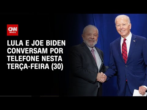 ​Lula e Joe Biden conversam por telefone nesta terça-feira (30) | CNN NOVO DIA