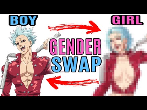 DRAWING 7 DEADLY SINS CHARACTERS BUT (GENDER SWAPED)