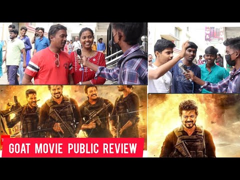 GOAT REVIEW | GOAT MOVIE  REVIEW | AT TIRUVALLUR ROJA CINEMAS#goat #actorvijay #goatmovieopinion