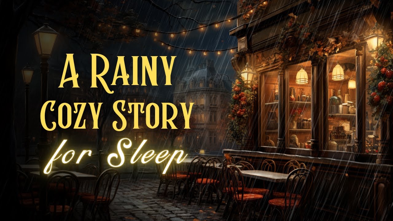 A Rainy Cozy Story for Sleep The Viennese Coffee House Storytelling and Rain