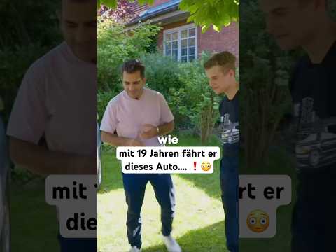 mit 19 Jahren fährt er dieses Auto…❗️😳