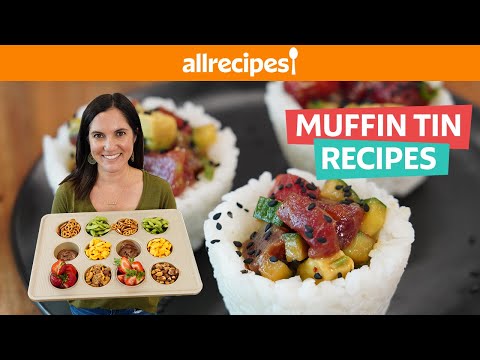 10 Ways to Use a Muffin Tin That?s Sitting In Your Cabinet | Sushi Cups, Desserts, Snacks, & more!