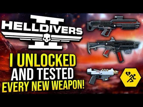 Helldivers 2  - I tested every NEW weapon in the Truth Enforcers Warbond