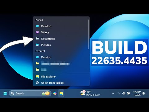 New Windows 11 Build 22635.4435 – New Taskbar and Start Menu Improvement, Settings and Fixes (Beta)