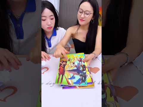 Review sách tranh mô phỏng Sơn Hải Kinh  #funnyshorts