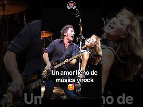 La historia de amor de Bruce Springsteen y su esposa <strong>Patti</strong> 🖤 #rock #brucespringsteen