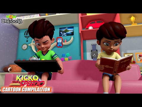Kicko Ki Magical Book | Kicko & Speedo Compilation | Wow Cartoons #Kicko