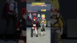 【数字マウント】他のVTuberのチャンネルを登録している数！【ハイ＆ロー】 #あおぎり高校 #vtuber #funny #shorts