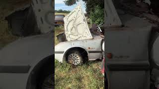 Goodbye rx7 #mazda #rx7 #scrapyard #car