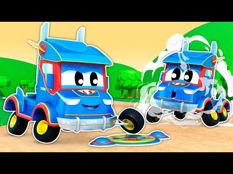 SuperTruck VS The Clone 🚗 Truck Videos For Kids | Super Truck