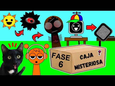 CAJA MISTERIOSA DE INCREDIBOX SPRUNKI FASE 6 PERO EL JUEGO ES EN LA VIDA REAL VS GATOS YOUTUBERS