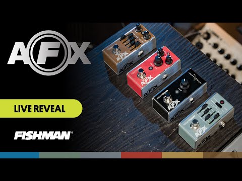 New AFX Mini Pedals for Acoustic | Fishman Live Reveal with Angela Petrilli!