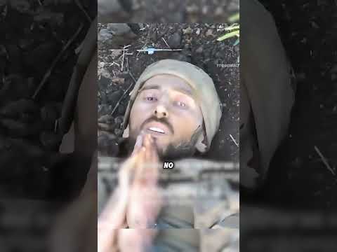 Would u spare a soldier begging for mercy? #army #war #ukrainewar #sad #facts #military #drone