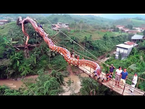 La Serpiente Más Grande Del Mundo Captada En CHINA 😨