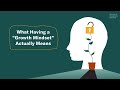 Understanding Growth Mindset