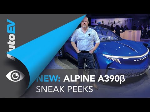 Sneak Peek - Alpine A390 - the crossover for connoisseurs.