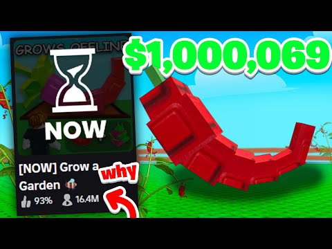 This Game Has 16 MILLION PLAYERS.. | Grow A Garden Roblox