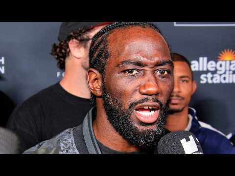 Terence Crawford DENIES SHOULDER INJURY RUMORS! Reacts to GETTING BOOED at Grand Arrival!