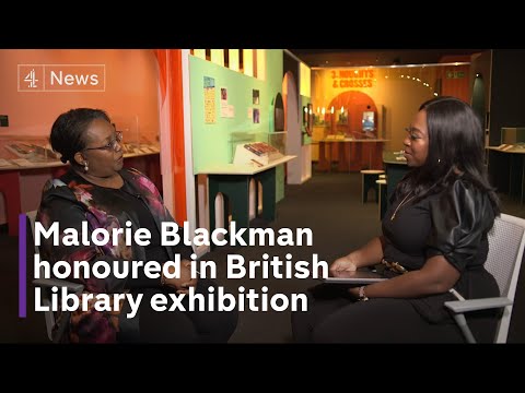 Malorie Blackman: British Library exhibition celebrates author’s career