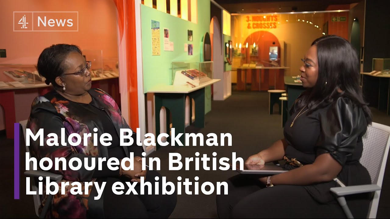 Malorie Blackman: British Library exhibition celebrates author’s career