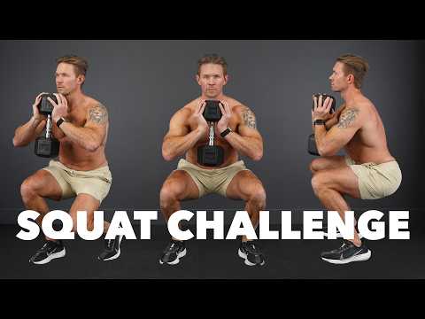 Most Can't Complete This 100+ Rep Squat Challenge! Can You?