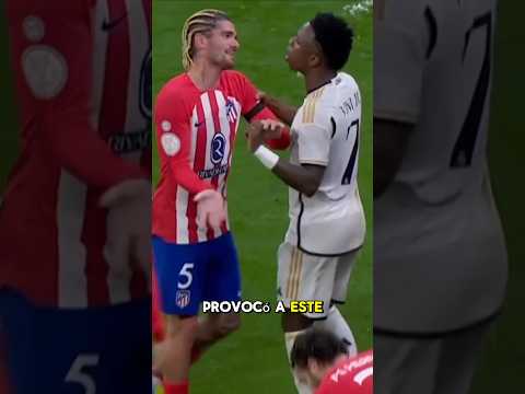 La frase de De Paul que dejó sin palabras a Vini Jr. #vinijr #vinicius #depaul #realmadrid #futbol