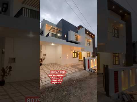 New house for sale Sreekaryam Powdikonam Road 250mtr main Road 93lakh price negotiable ￼8075310397