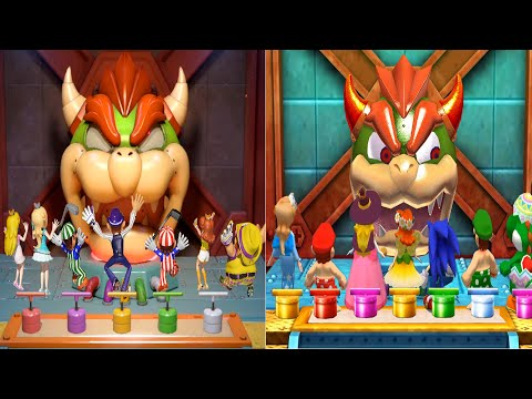 Mario Party Series: Every Lose Minigame Compilation