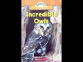 Exploring Nonfiction Text Features in Incredible Owls