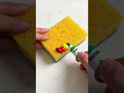 Cute Rainbow Painting Hack for Kids! 🌈🎨 #drawing #funny #kidsvideo